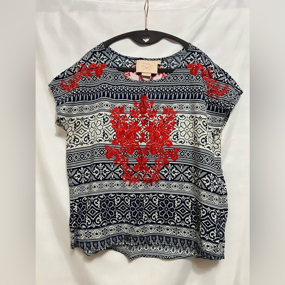 Anthropologie Vanessa Virginia Blouse